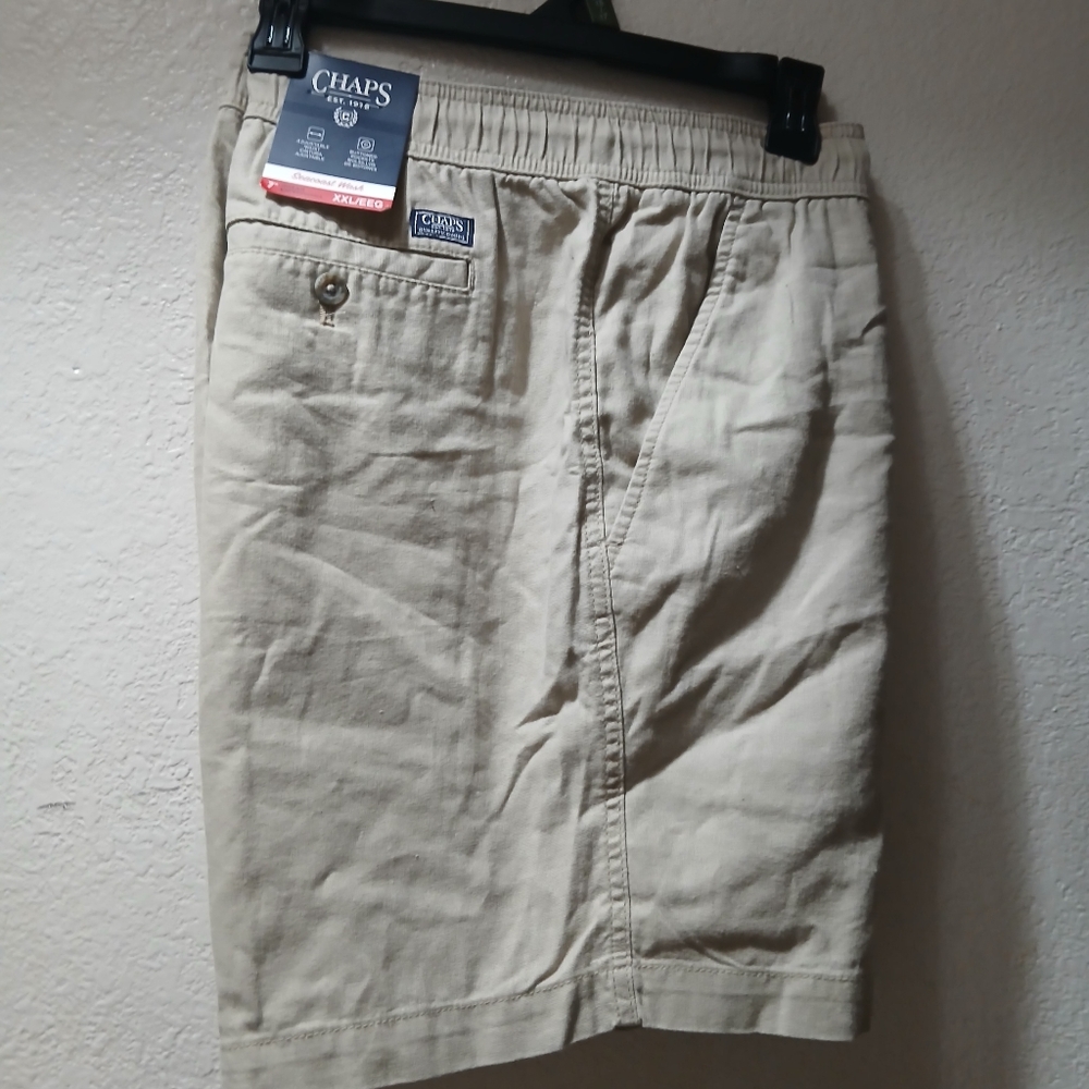 Chaps nwot size XXL linen/cotton Men's Beige  Shorts